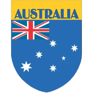 Australia Flag Shield Style