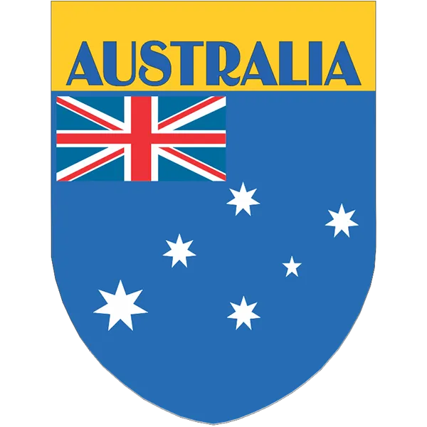 Australia Flag Shield Style