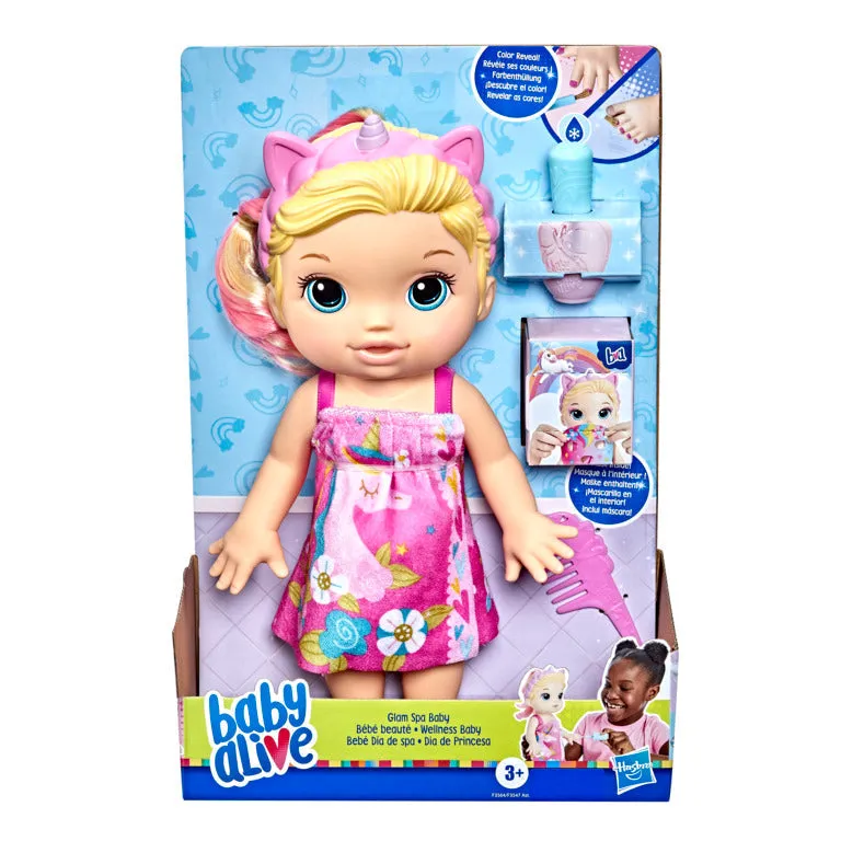 Baby Alive Glam Spa Baby Blonde