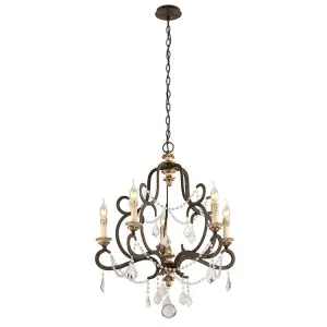 Bordeaux Five-Light Small Chandelier