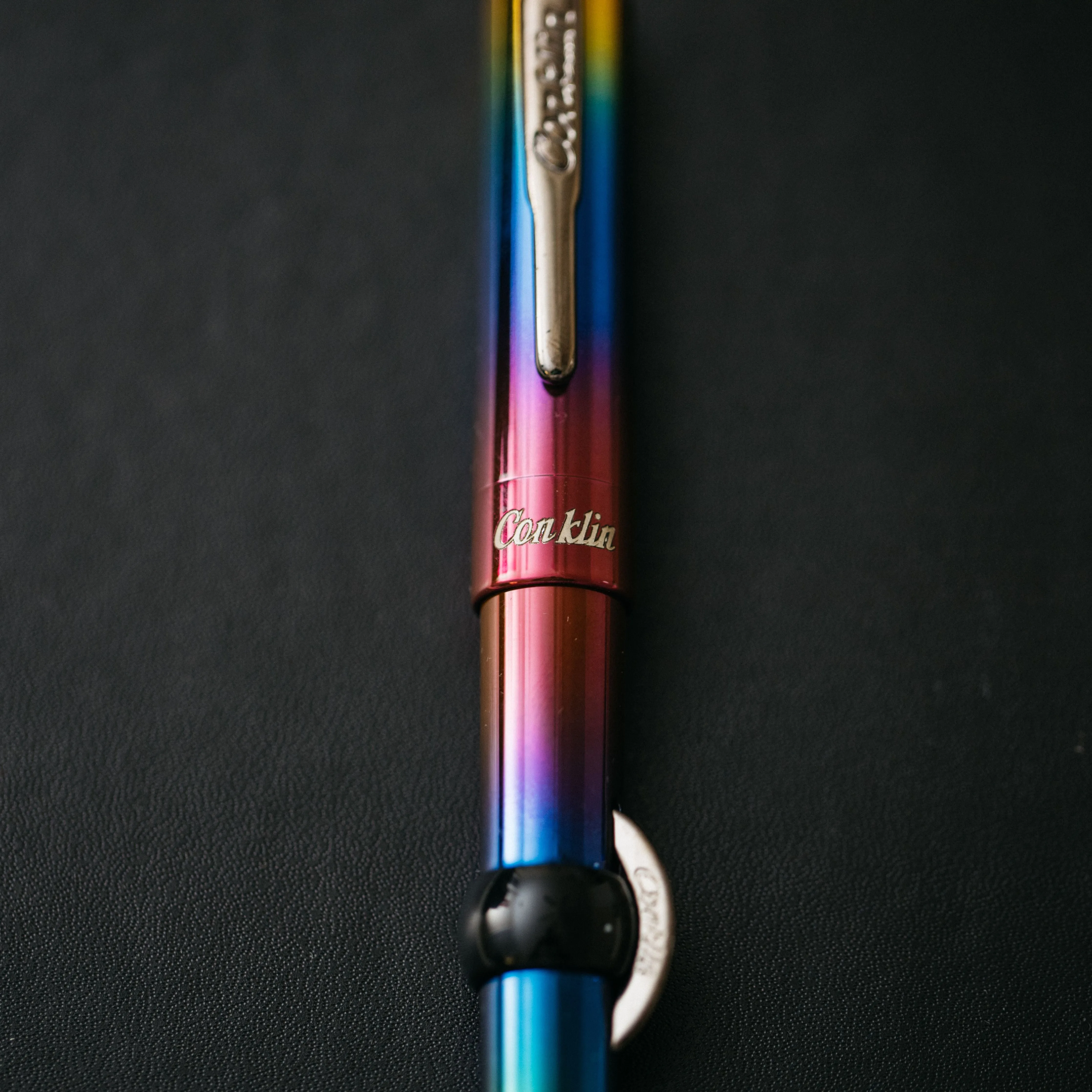 Conklin Mark Twain Crescent Filler Rainbow Fountain Pen