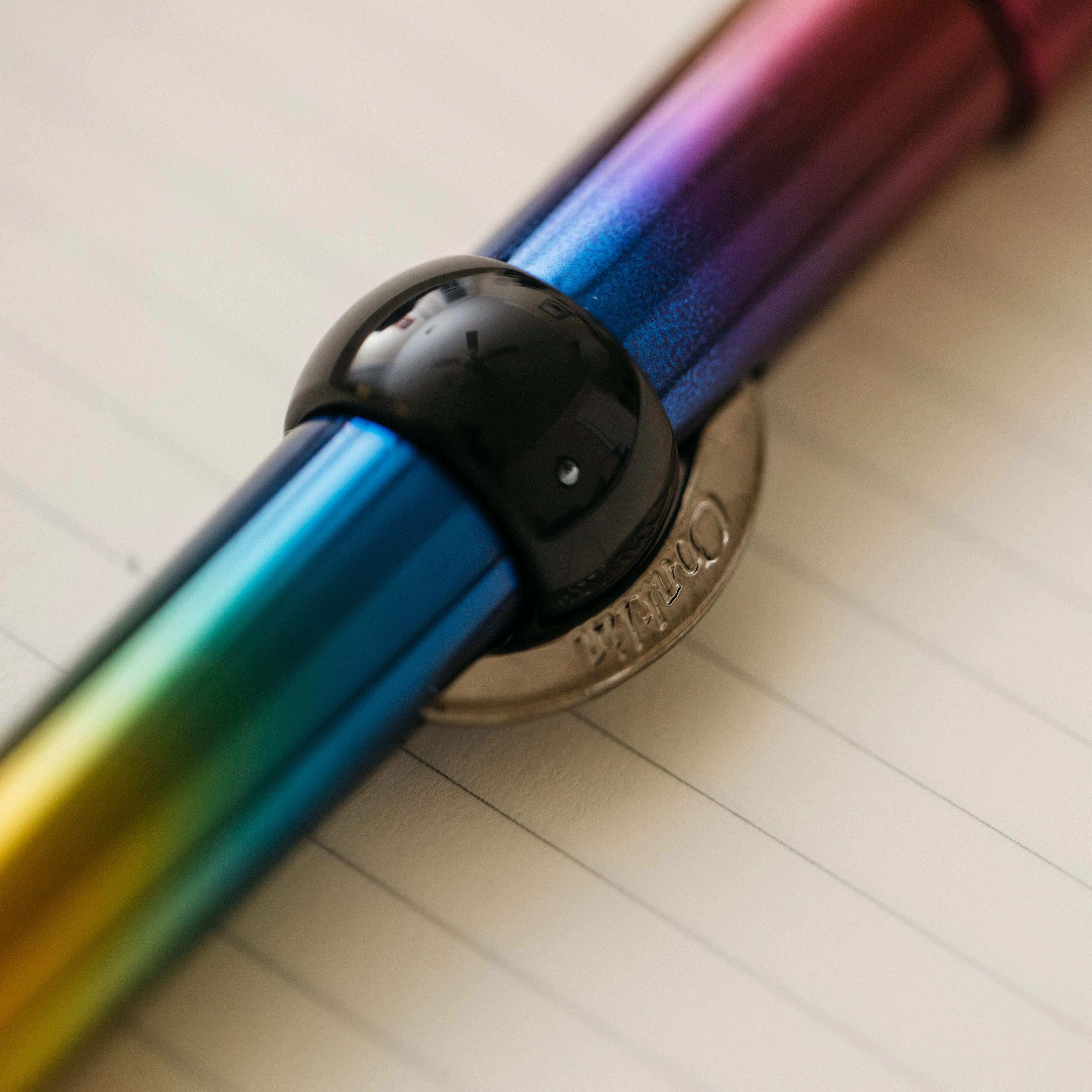 Conklin Mark Twain Crescent Filler Rainbow Fountain Pen