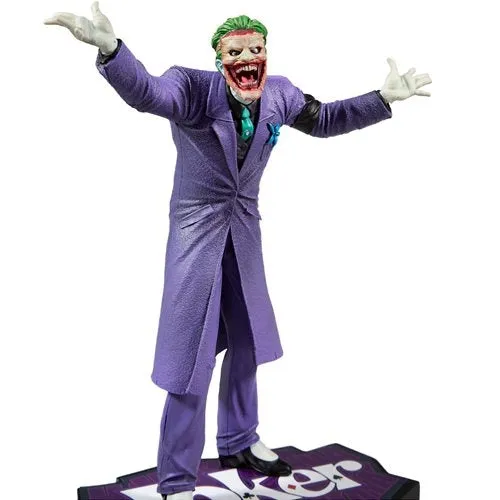 DC Direct - Batman: Death of the Family - The Joker Purple Craze (Greg Capullo) 1:10 Resin Statue LAST ONE!