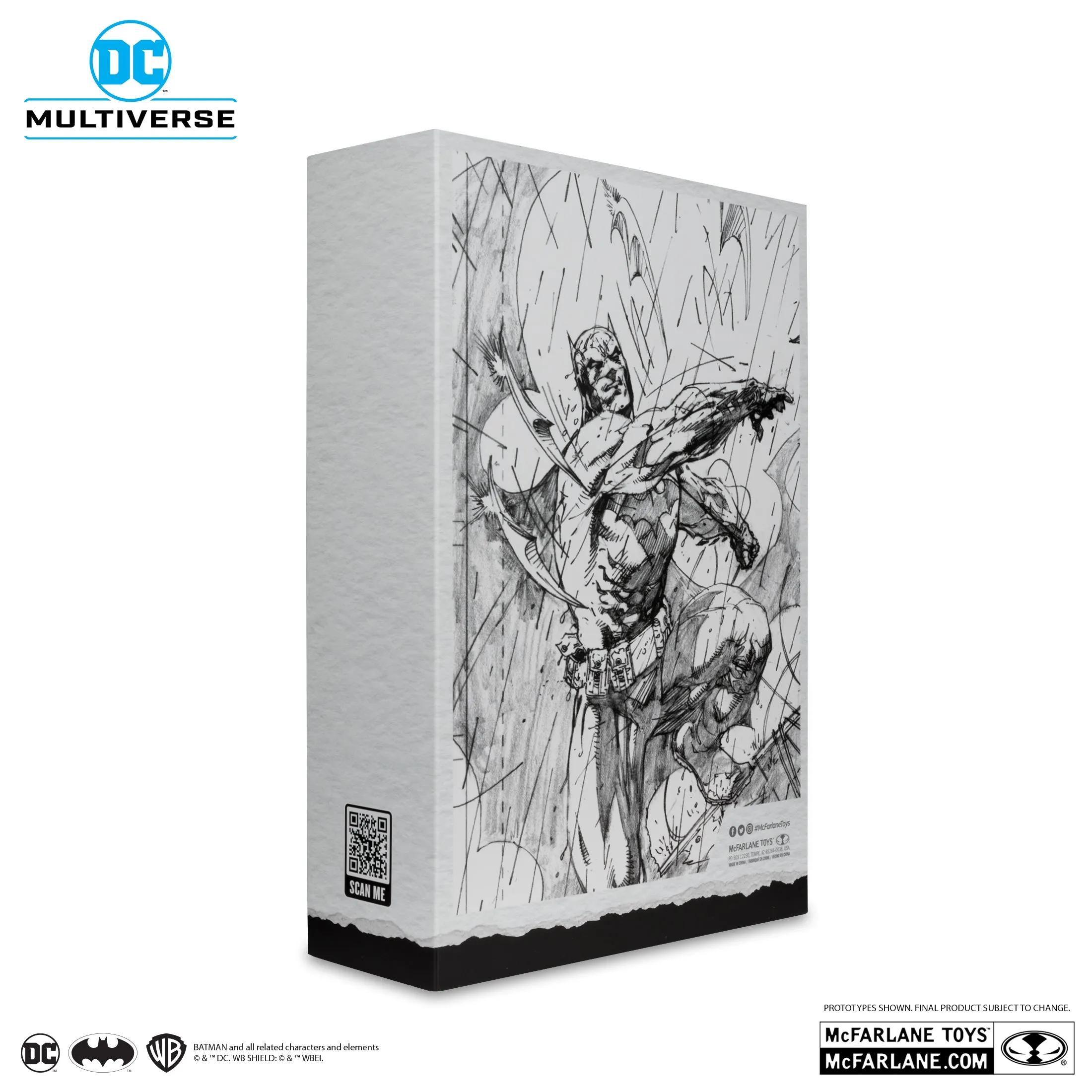 DC Multiverse Batman: Hush Sketch Edition (Gold Label) (Entertainment Earth Exclusive) - McFarlane Toys