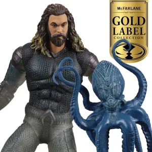 DC Multiverse Exclusive Gold Label Stealth Suit Aquaman & Topo