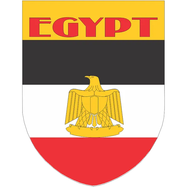 Egypt Flag Shield Style