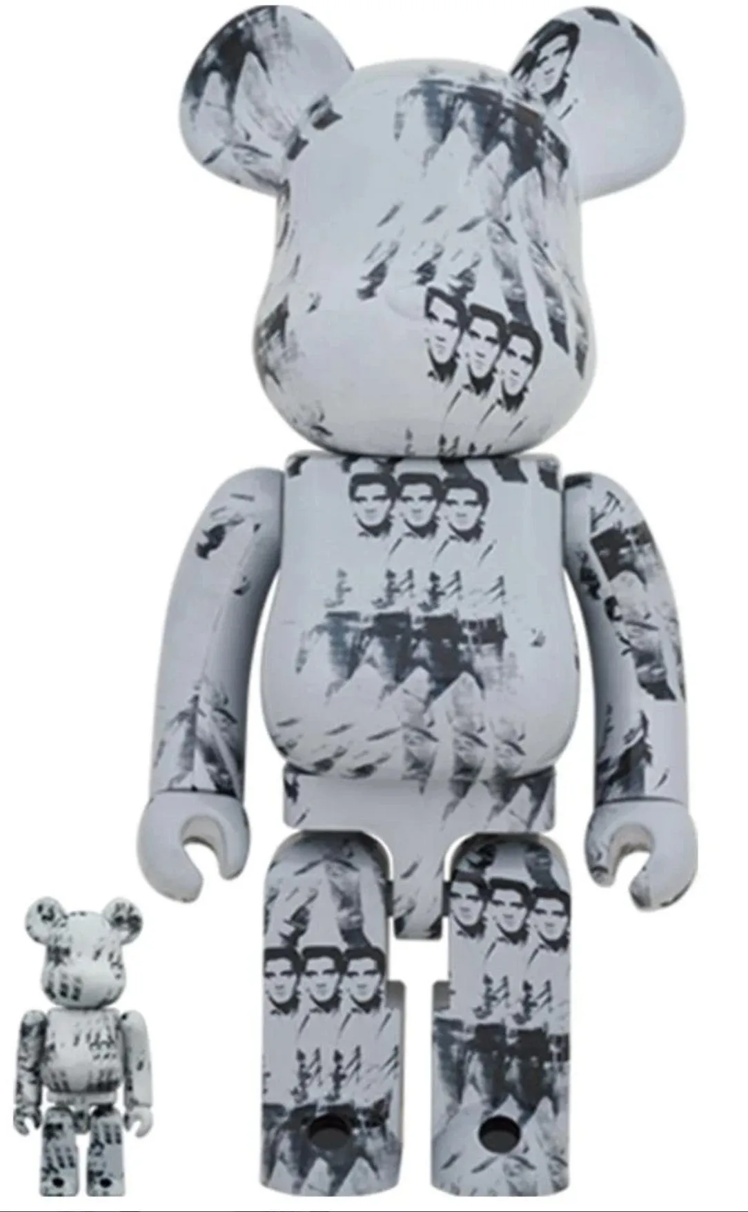 Elvis Presley Andy Warhol 100% & 400%  Be@rbrick