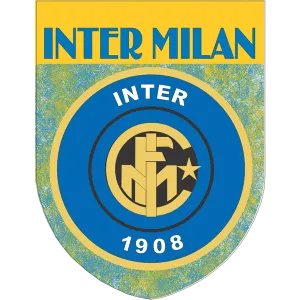 Inter Milan Soccer Team Flag Shield Style