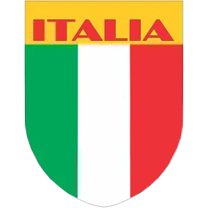 Italia Flag Shield Style