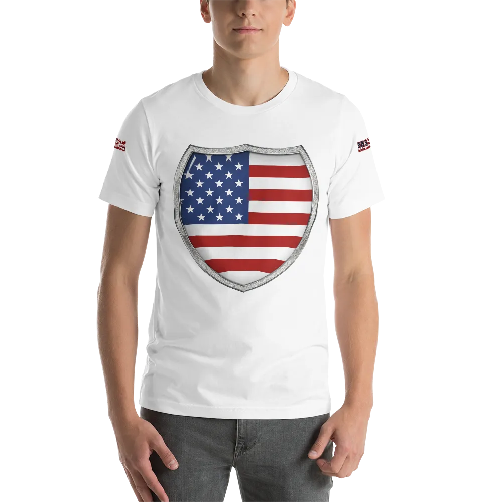 Patriotic American Shield T-Shirt