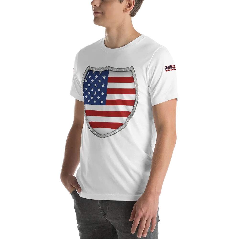 Patriotic American Shield T-Shirt