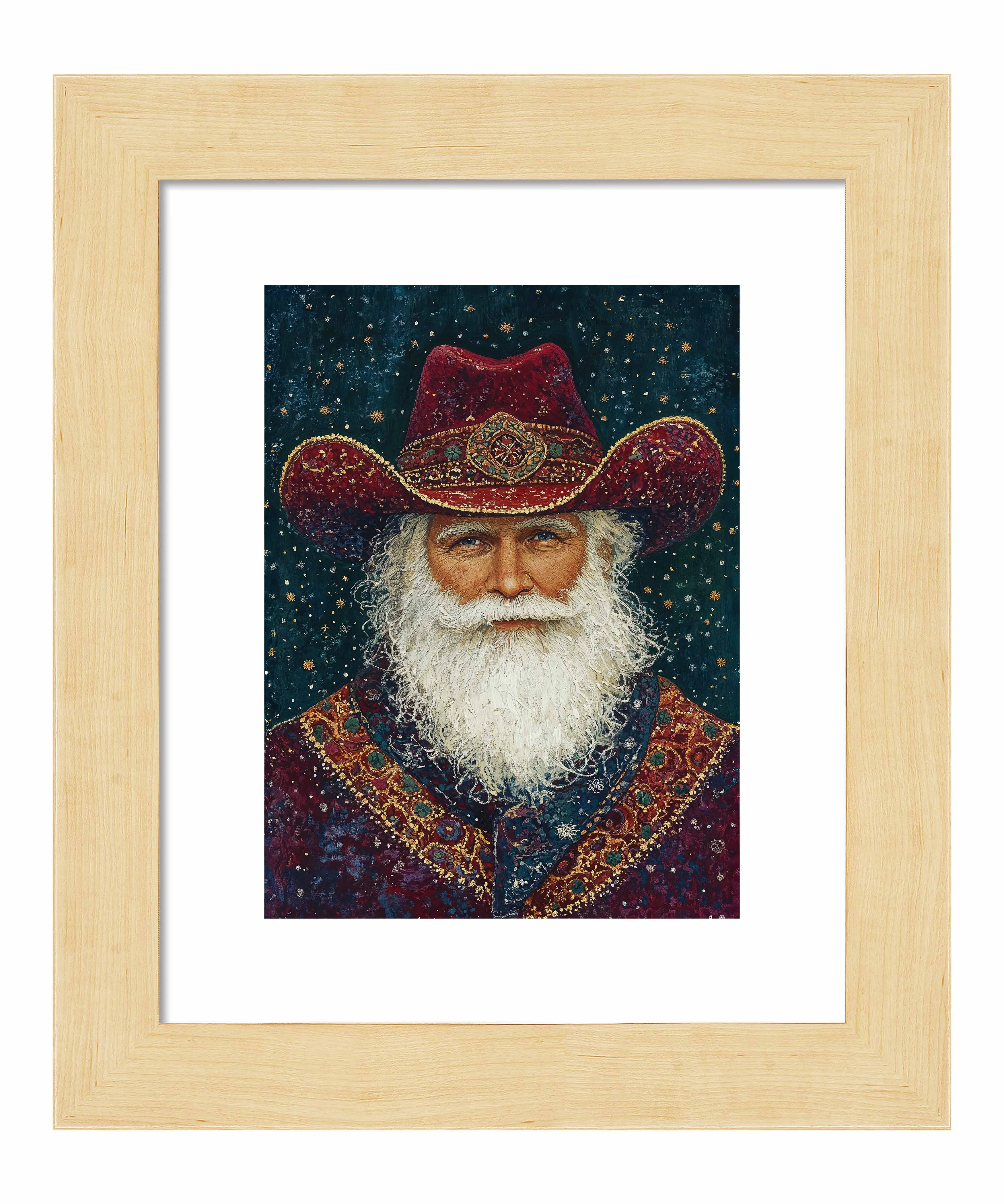 Portrait of Mr. Claus - Art Prints