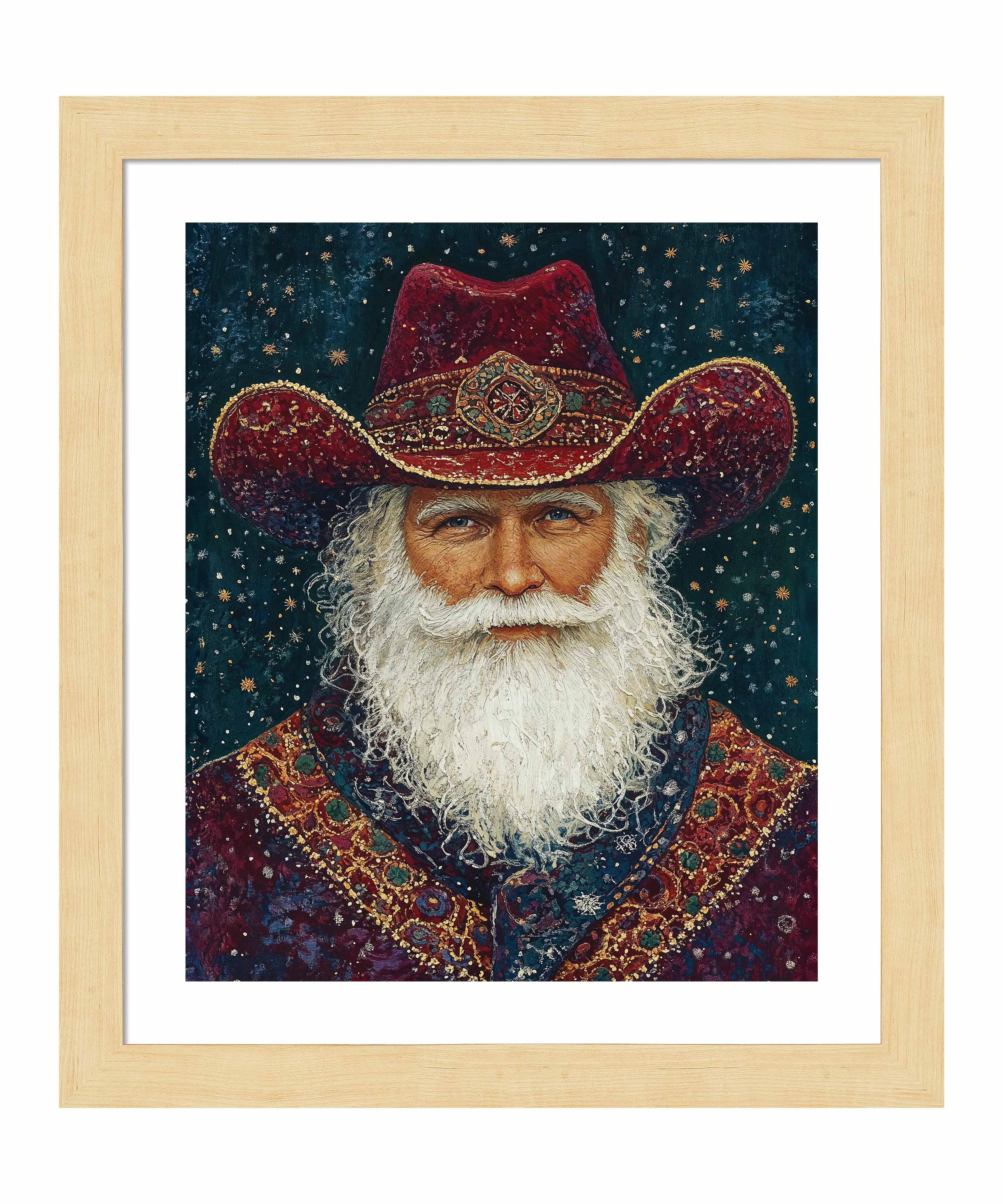 Portrait of Mr. Claus - Art Prints