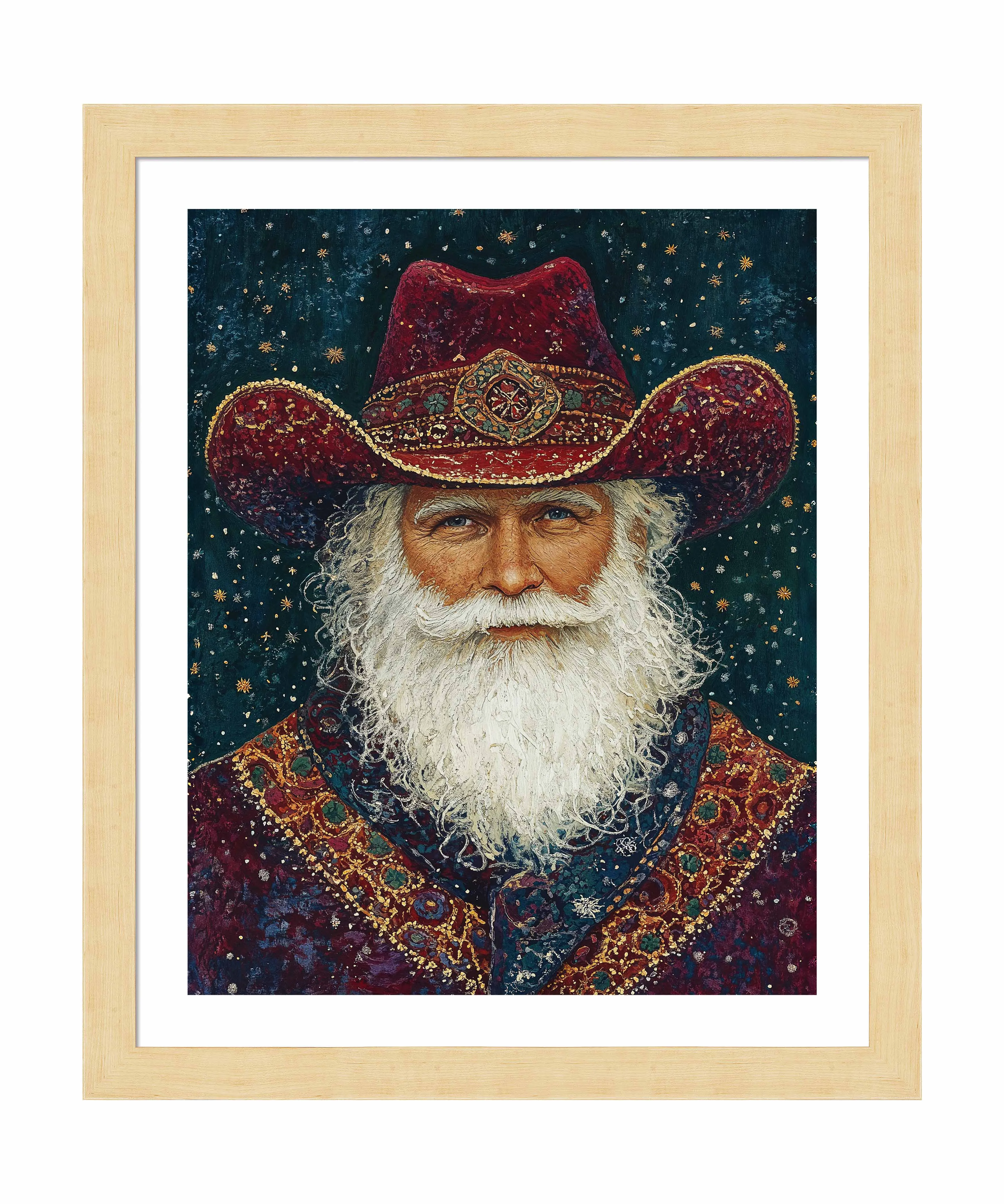 Portrait of Mr. Claus - Art Prints