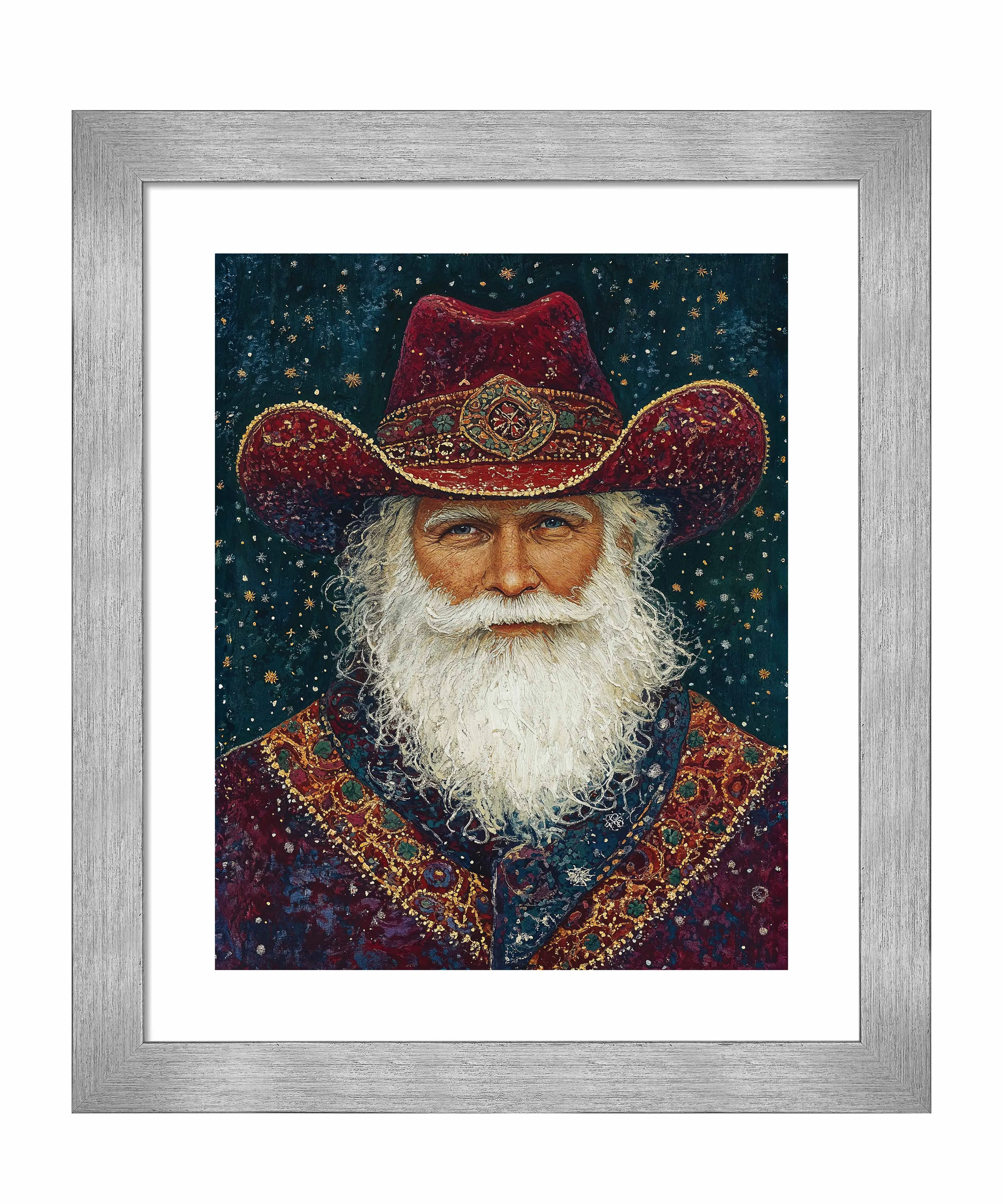 Portrait of Mr. Claus - Art Prints