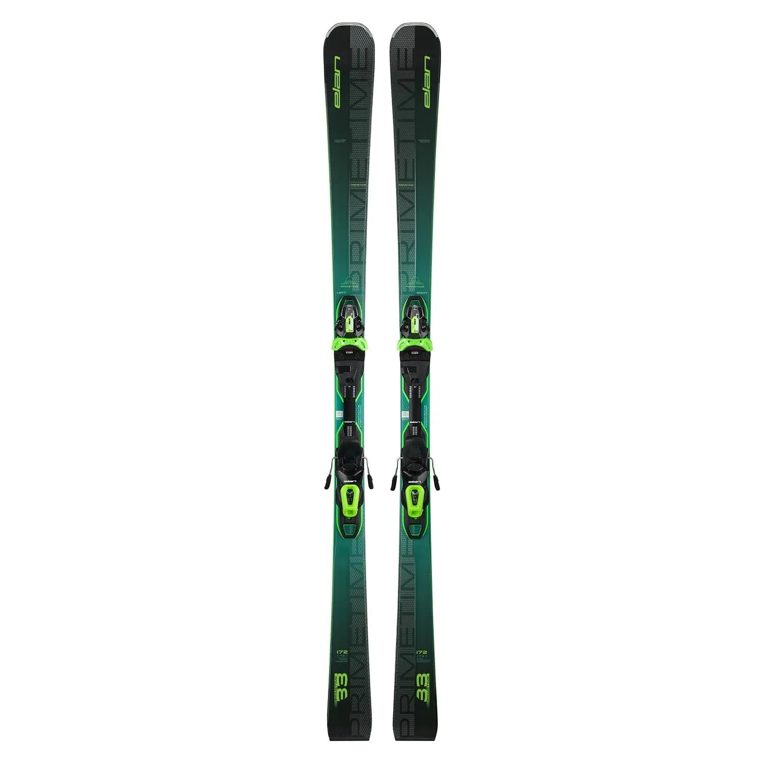 Primetime 33 FusionX Skis & EM11 FusionX Bindings 2024