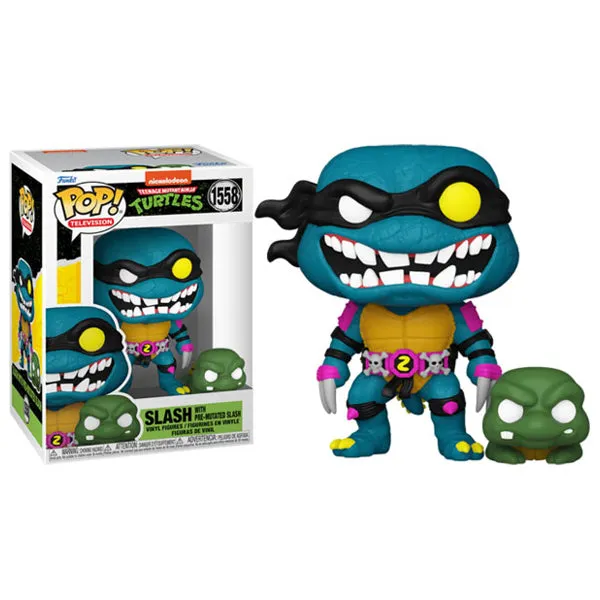 Teenage Mutant Ninja Turtles - Slash with Mouser Pop! Vinyl